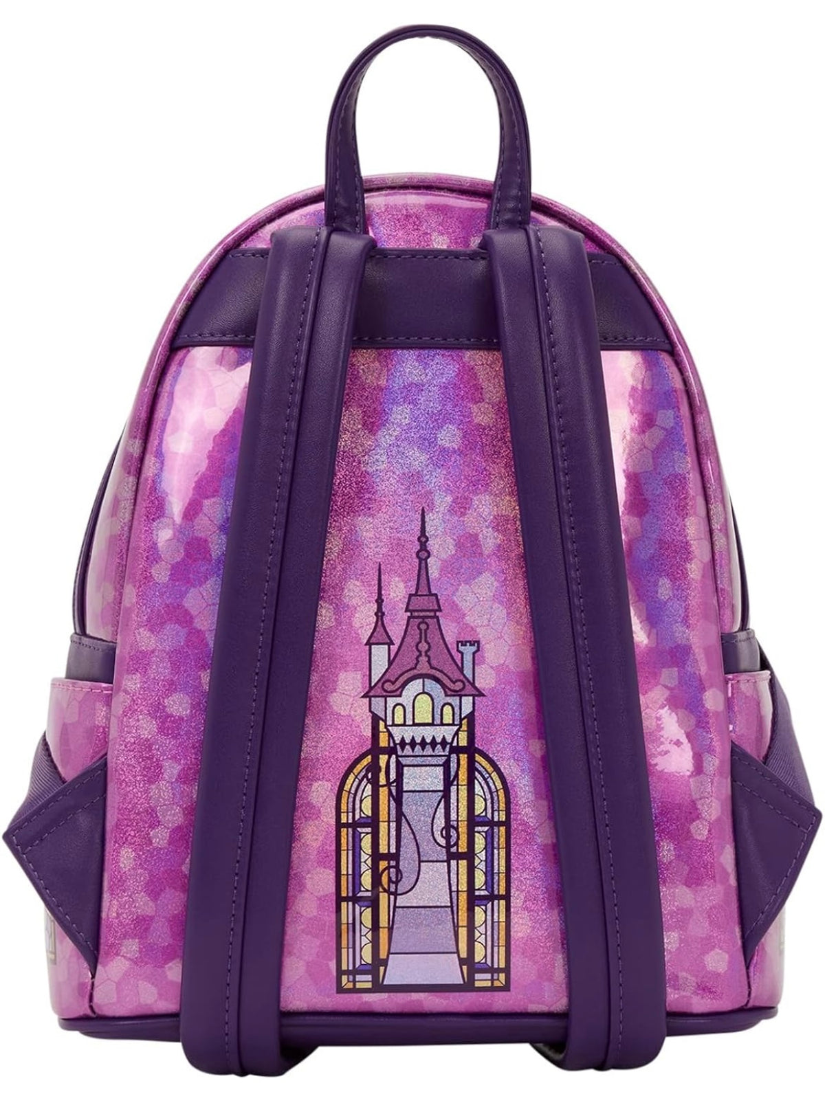 Loungefly Disney Tangled Rapunzel Stained Glass Mini Backpack