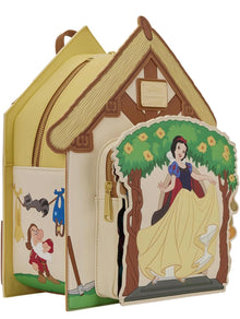 Loungefly Disney Snow White Cottage Interactive Mini Backpack