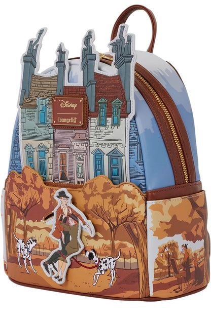 Loungefly Disney 101 Dalmatians Fall Scene Mini Backpack