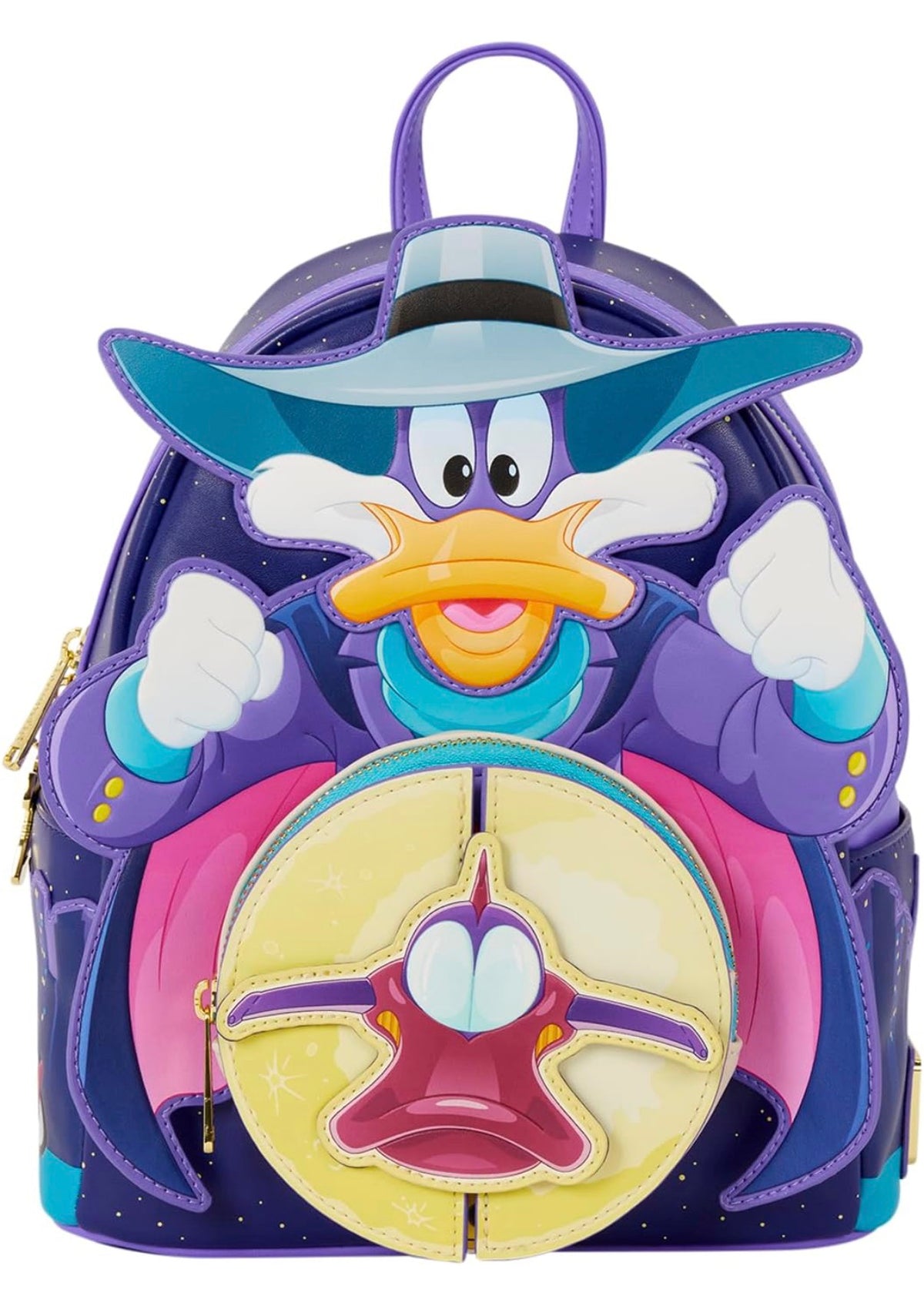 Loungefly Disney Darkwing Duck Glow-in-the-Dark Mini Backpack