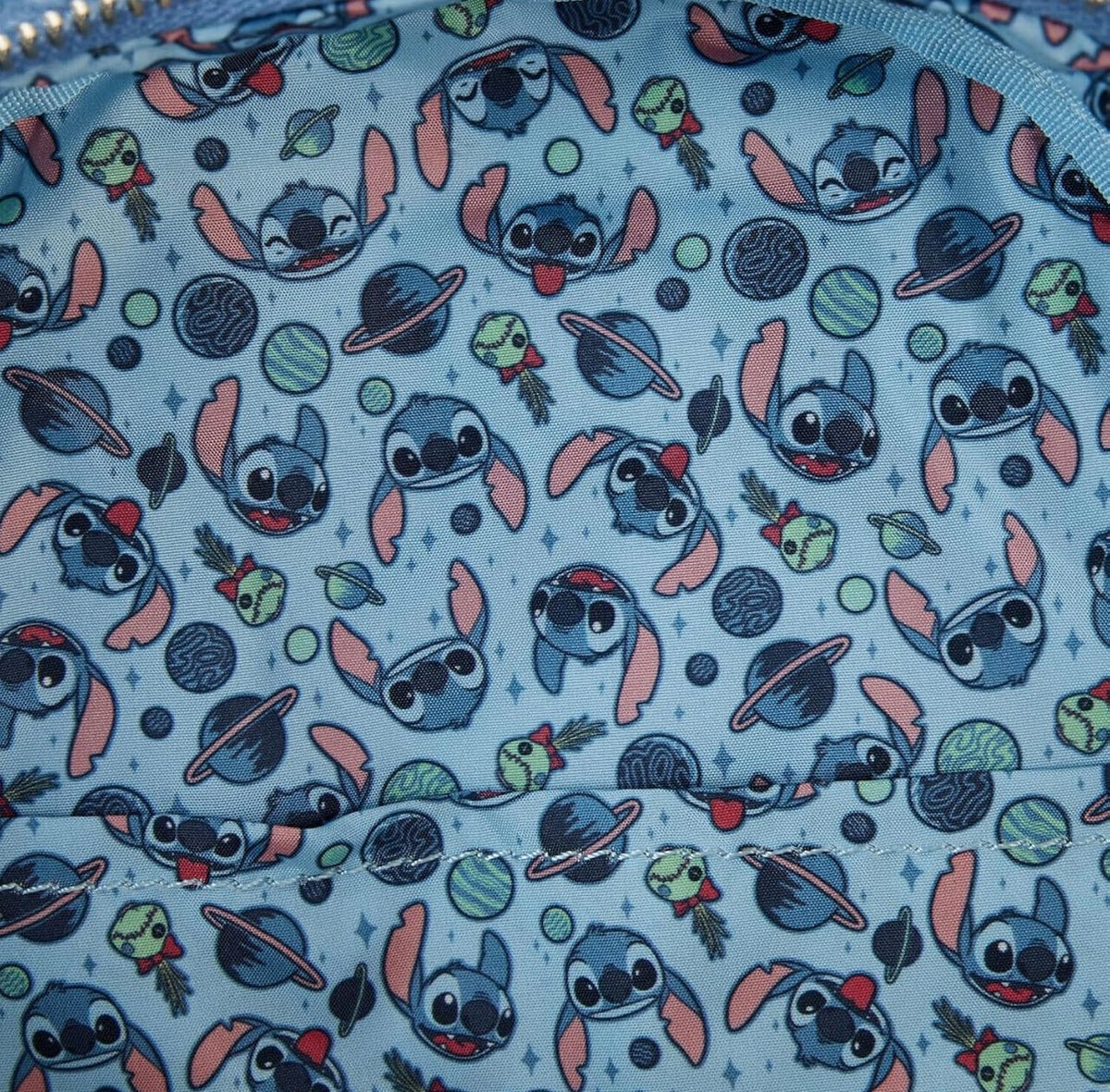 Loungefly Disney Stitch Plush Sherpa Mini Backpack