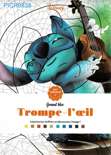 Grand Bloc Disney – Trompe-l’œil (Tome 1) | PDF Digital Coloring Book