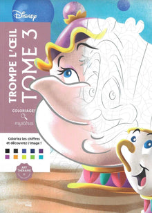 Coloriages mystères Disney – Trompe l’œil Tome 3 | PDF Digital Coloring Book