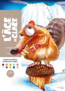 Coloriages Mystères – L’Âge de Glace | PDF Digital Coloring Book