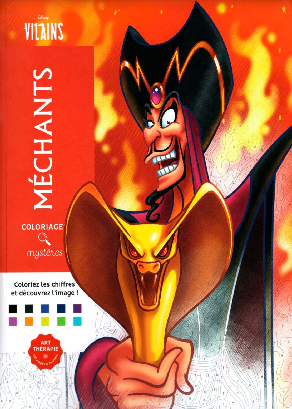 Coloriages Mystères Disney – Méchants | PDF Digital Coloring Book