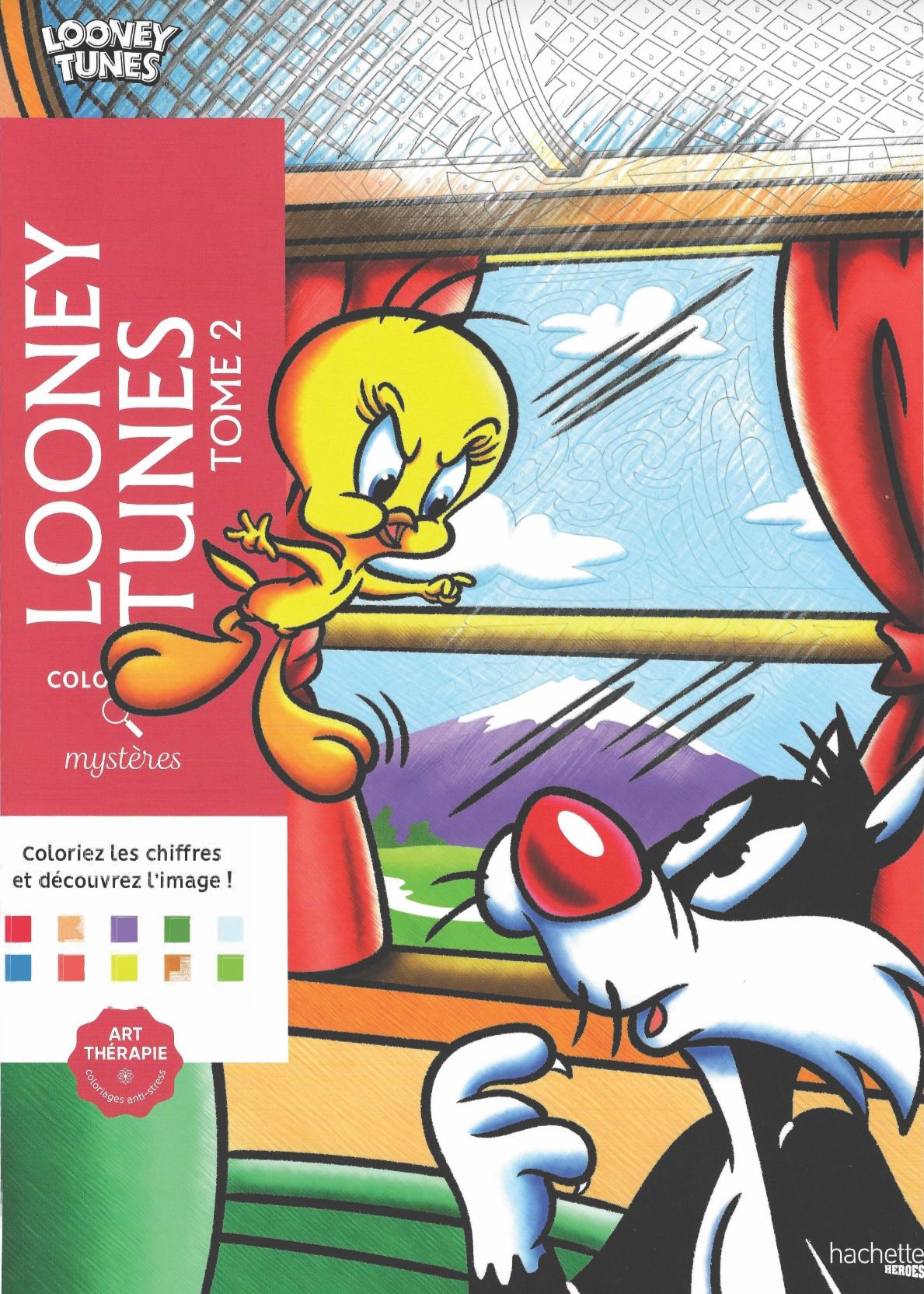 Coloriages Mystères – Looney Tunes Tome 2 | PDF Digital Coloring Book