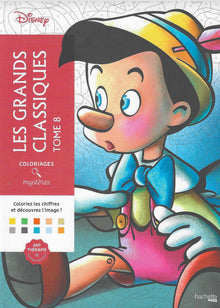 Coloriages Mystères Disney – Les Grands Classiques Tome 8 | PDF Digital Coloring Book