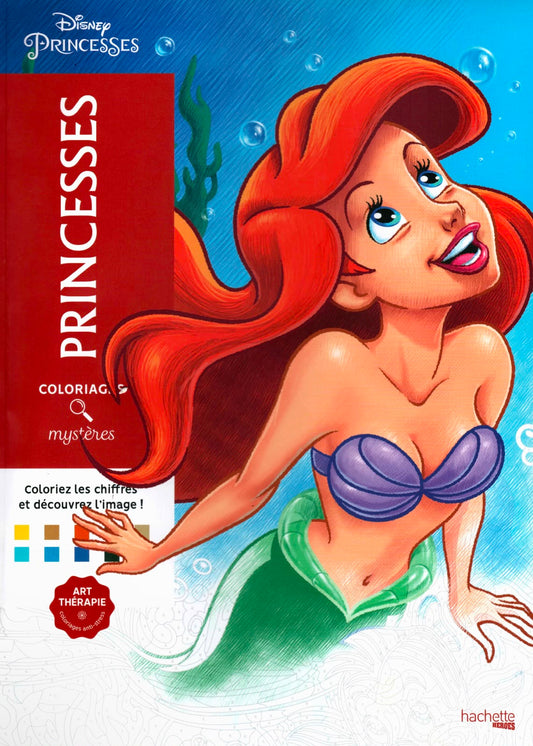 Coloriages Mystères Disney – Princesses | PDF Digital Coloring Book