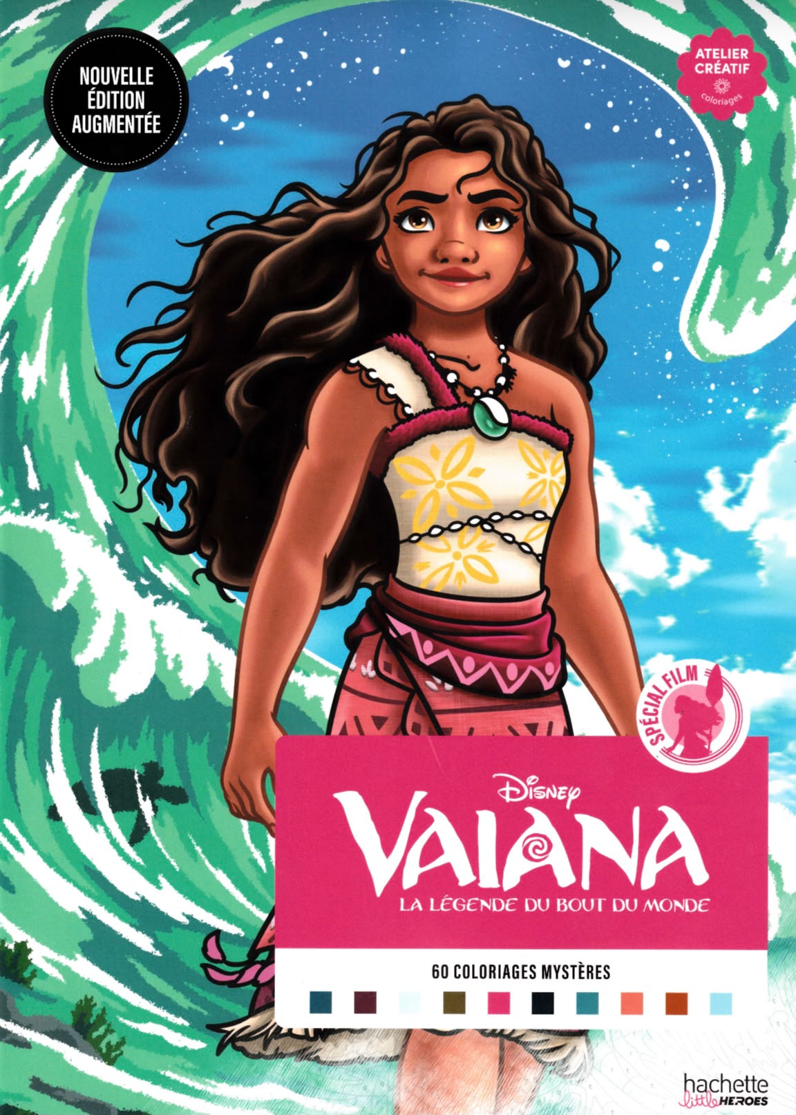 Coloriages Mystères Disney – Spécial Film : Vaiana – Nouvelle édition augmentée | PDF Digital Coloring Book