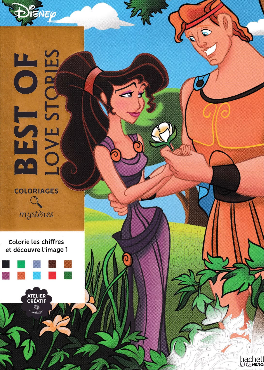 Coloriages Mystères Disney – Best of Love Stories | PDF Digital Coloring Book