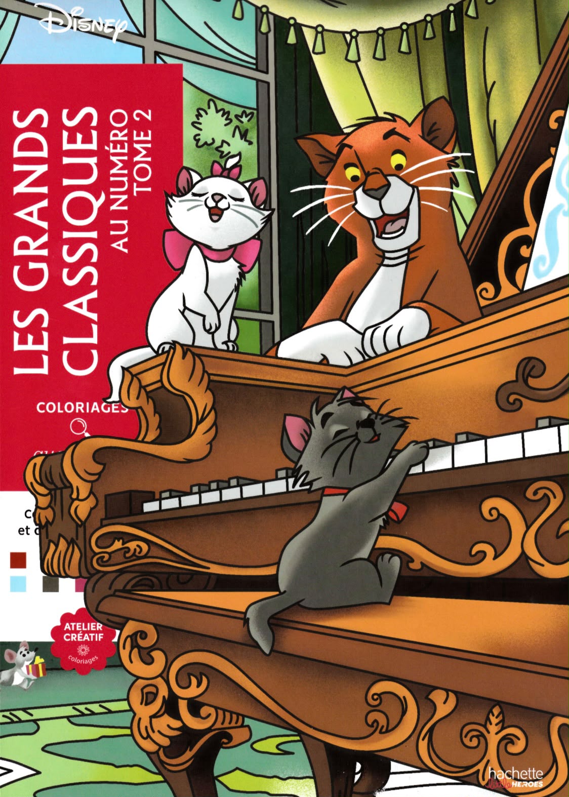 Coloriages Mystères Disney – Les Grands Classiques Tome 2 | PDF Digital Coloring Book
