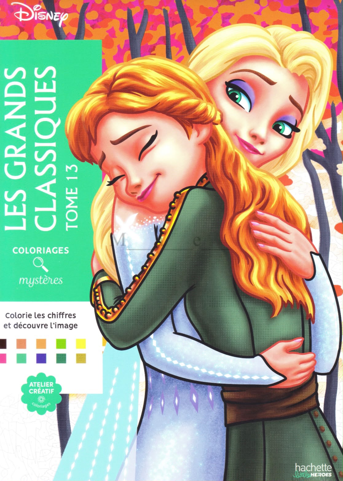 Coloriages Mystères Disney – Grands Classiques Tome 13 | PDF Digital Coloring Book