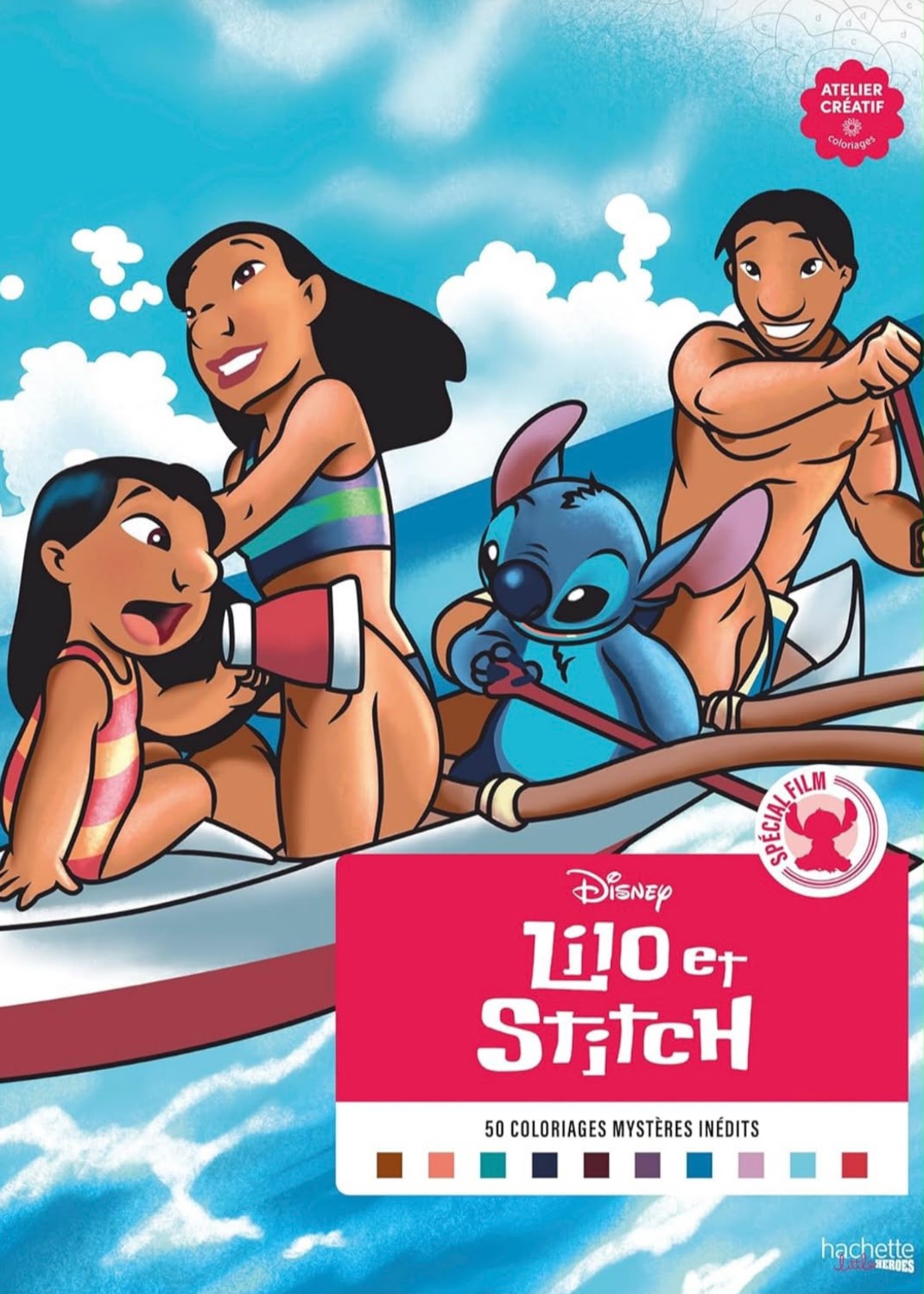 Coloriages Mystères Disney – Spécial Film : Lilo & Stitch | PDF Digital Coloring Book