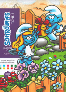 Coloriages Mystères – Les Schtroumpfs Tome 2 | PDF Digital Coloring Book