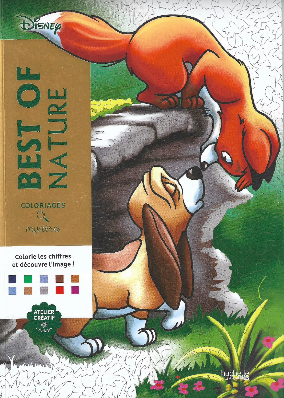 Coloriages Mystères Disney – Best of Nature | PDF Digital Coloring Book