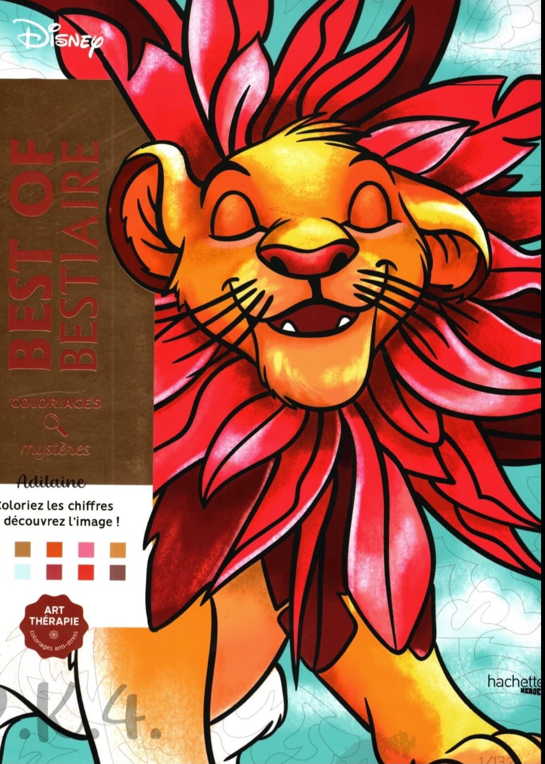 Coloriages Mystères Disney – Best of Bestiaire | PDF Digital Coloring Book