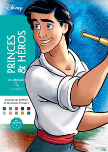 Coloriages Mystères Disney – Princes et Héros | PDF Digital Coloring Book