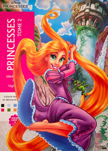 Coloriages Mystères Disney – Princesses Tome 2 | PDF Digital Coloring Book